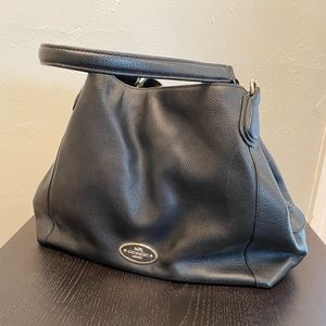 Coach Black Leather Purse